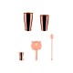 Cocktail Set Copper - Solar Eclipse - Alessi ALESSI ALES5050SETCU