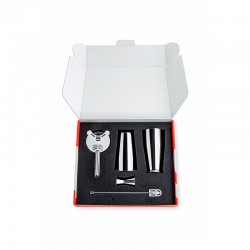 Kit de Mistura Cocktails - Lunar Eclipse Prata - Alessi ALESSI ALES5050SETI