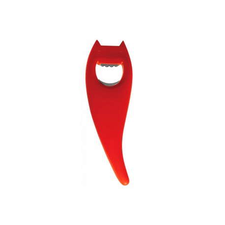 Bottle Opener Red - Diabolix - A Di Alessi A DI ALESSI AALEABC01R