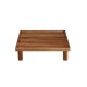 Tabuleiro Quadrado com Pés 25cm – Wood Castanho - Asa Selection ASA SELECTION ASA93811970