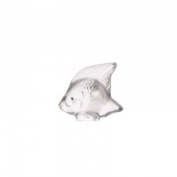 Fish Sculpture Clear Satin - Lalique