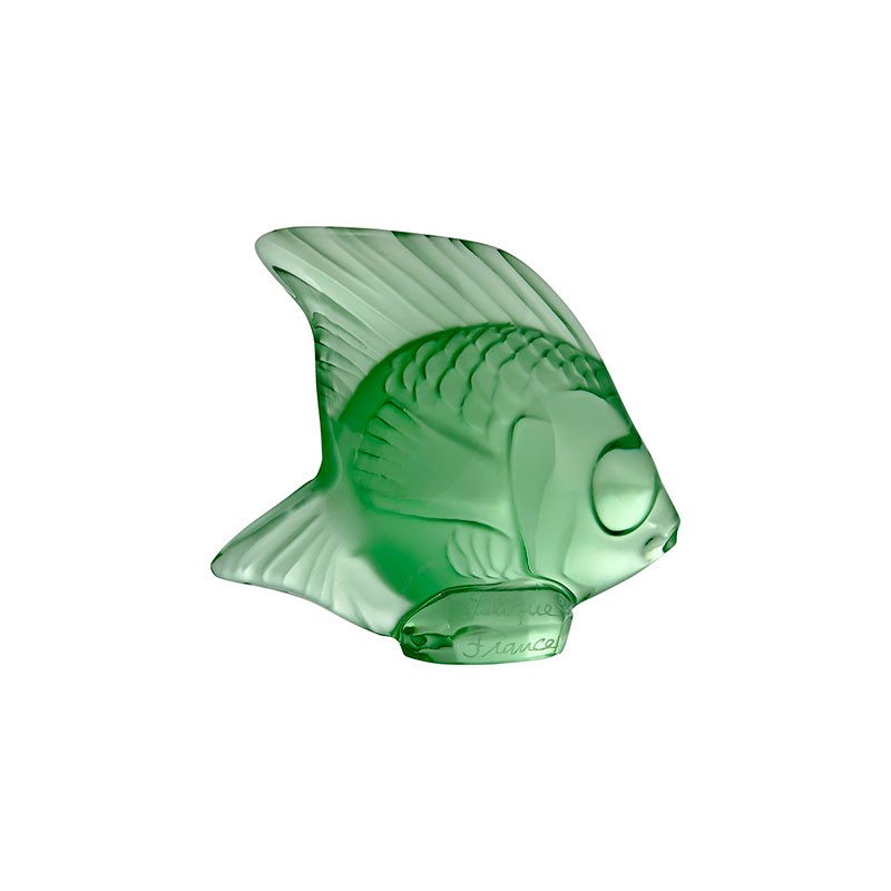 LALIQUE ラリック　魚の彫刻 緑色 ペパーウェイト　約15cm LALIQUE ラリック 魚の彫刻 緑色 ペパーウェイト 約15cm - メルカリ