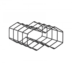 Wine Rack 19,5cm Black - Rocks - Zone Denmark