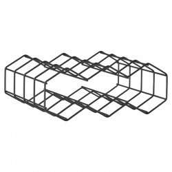 Wine Rack 28,8cm Black - Rocks - Zone Denmark