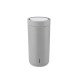Thermal Cup Inox Light Grey 400ml - To Go Click - Stelton STELTON STT680-13