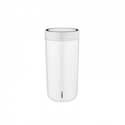 Thermal Cup Inox Chalk 400ml - To Go Click - Stelton