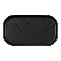 Snack Plate 15x8,5cm - Coppa Kuro Black - Asa Selection