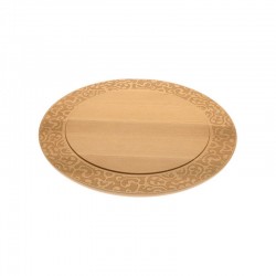 Cheese Board - Dressed in Wood Brown - Alessi ALESSI ALESMW23