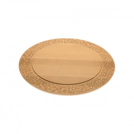 Cheese Board - Dressed in Wood Brown - Alessi ALESSI ALESMW23