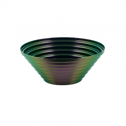 Round Basket 25cm Green and Purple - Maya - Alessi ALESSI ALES7320/25GRP