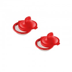 Escalfadores de Huevos 2Un - Rojo - Lekue LEKUE LK3402900R01U009