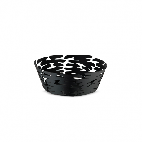 Round Basket Ø18cm Black - Barket - Alessi ALESSI ALESBM10/18B