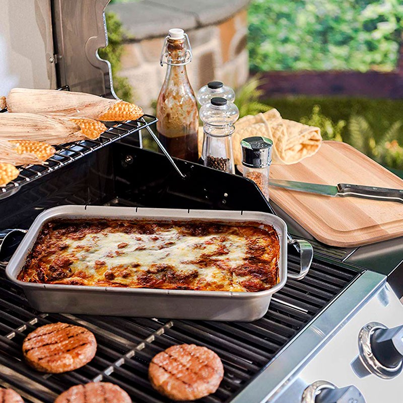 Roasting Dish and Cutting Board Grill Charbroil