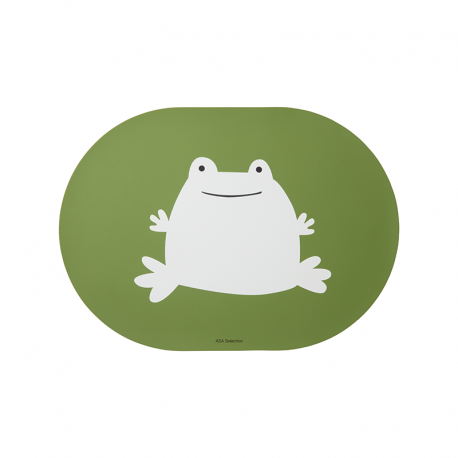 Placemat Frog 46x33cm - Buddies Green - Asa Selection ASA SELECTION ASA78463420