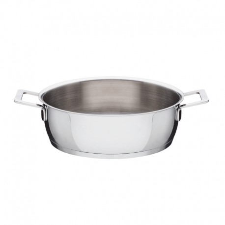 Cacerola Baja 24Cm - Pots And Pans Plata - A Di Alessi A DI ALESSI AALEAJM102/24