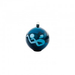 Ornamento Bailarina para Árvore - Blue Christmas Azul - A Di Alessi A DI ALESSI AALEAAA076