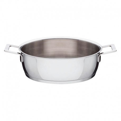 Low Casserole Ø28cm - Pots&Pans Steel - A Di Alessi A DI ALESSI AALEAJM102/28