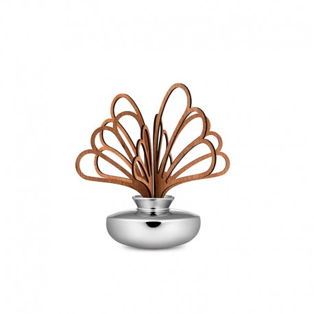 Leaf Fragrance Diffuser Uhhh - The Five Seasons Silver - Alessi ALESSI ALESMW647SAG