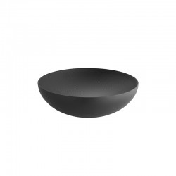 Bowl ø25cm Black - Double - Alessi ALESSI ALESDUL02/25BT