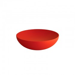Bowl ø25cm Red - Double - Alessi ALESSI ALESDUL02/25RT