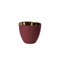 Lantern Raspberry and Gold Shiny Ø7,2cm – Saisons - Asa Selection