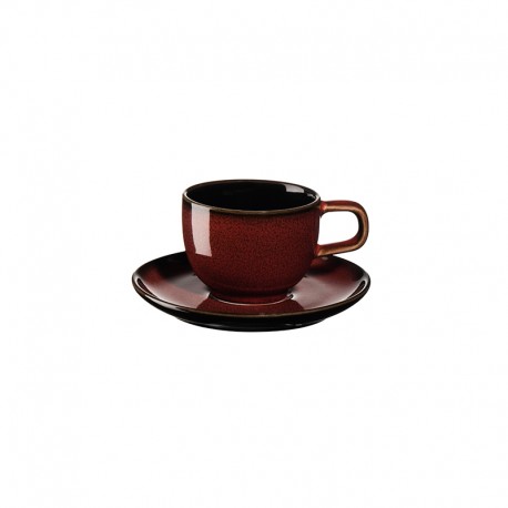 Espresso Cup with Saucer Rusty Red - Kolibri - Asa Selection ASA SELECTION ASA25512250
