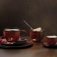 Coffee Cup with Saucer Rusty Red - Kolibri - Asa Selection ASA SELECTION ASA25513250