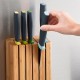 Bloco em Bambu com 5 Facas - Elevate Multicolorido - Joseph Joseph JOSEPH JOSEPH JJ10300