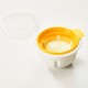 Microwave Egg Poacher - M-Poach White And Yellow - Joseph Joseph JOSEPH JOSEPH JJ20123
