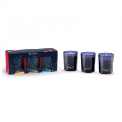 Caixa com 3 Mini-Velas Perfumadas - Elessens Azul - Esteban Parfums ESTEBAN PARFUMS ESTELE-001