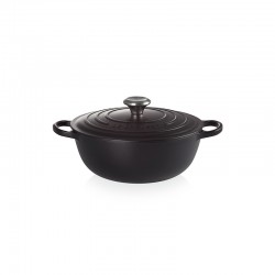 Olla Marmita Gourmet 26cm Negro Mate - Signature - Le Creuset LE CREUSET LC21114260000430