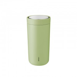 Thermal Cup Soft Green 400ml - To-Go Click - Stelton
