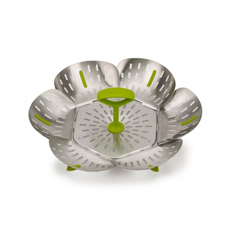 Steel Folding Steamer Basket - Bloom Steel - Joseph Joseph JOSEPH JOSEPH JJ45033