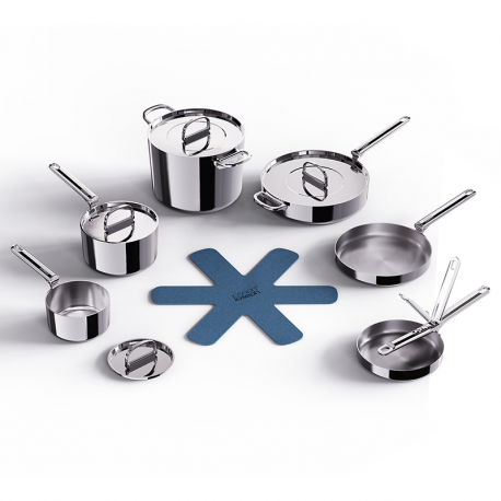 Batería de Cocina de 6 Piezas - Space Steel - Joseph Joseph JOSEPH JOSEPH JJ1000033