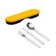 Travel Cutlery with Case Ochre - Store&Go - Guzzini GUZZINI GZ171101165