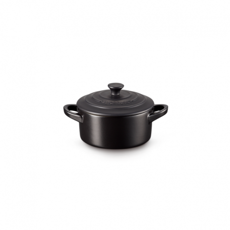 Mini Cocotte Redonda 10cm Negro Mate - Le Creuset LE CREUSET LC71901100000100