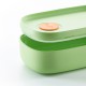 LunchBox Citrus Fruit - To Go Citrus Fruit, White And Orange - Lekue LEKUE LK0301030V12M017