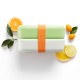 LunchBox Citrus Fruit - To Go Citrus Fruit, White And Orange - Lekue LEKUE LK0301030V12M017