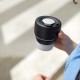 Reusable Collapsible Cup Grey - Mug To Go - Lekue LEKUE LK0301050G10M017