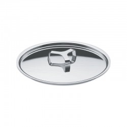 Tapa 24Cm - Pots And Pans Plata - A Di Alessi A DI ALESSI AALEAJM200/24