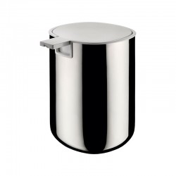 Liquid Soap Dispenser Steel – Birillo White And Steel - Alessi ALESSI ALESPL05