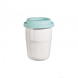 Thermo Mug 200ml Turquoise - Cup&Go White And Turquoise - Asa Selection ASA SELECTION ASA34700024