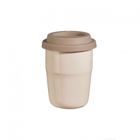 Thermo Mug 200ml Brown - Cup&Go Cream And Brown - Asa Selection ASA SELECTION ASA34701024