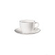 Cappuccino Cup with Saucer 250ml - Ligne Noire White And Black - Asa Selection ASA SELECTION ASA1929113