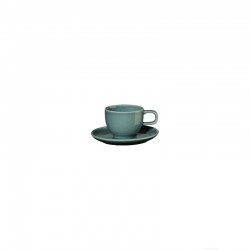 Espresso Cup with Saucer Petrol - Kolibri - Asa Selection