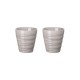 Set of 2 Thermo Mugs Espresso Twist Grey - Thermo - Asa Selection ASA SELECTION ASA33711024