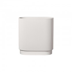 Vase 26cm Oval White - Artdeco - Asa Selection