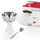 Ice Cream Bowl And Spoon - Big Love White - A Di Alessi A DI ALESSI AALEAMMI01SI