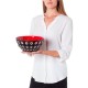 Bowl Ø20cm Black/White/Red - Le Murrine Black, White And Red - Guzzini GUZZINI GZ279420146