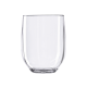 Set of 6 Tumbler Glasses Clear - Vertical Party Beach - Italesse ITALESSE ITL3935TR